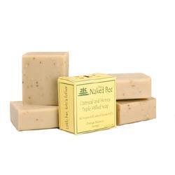 The Naked Bee Moisturizing Orange Blossom Honey Oatmeal and Honey Triple Milled Soap 2.75 oz The Naked Bee Moisturizing Orange Blossom Honey Oatmeal and Honey Triple Milled Soap 2.75 oz