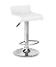 Bar Stool - White Living Room - Kitchen Breakfast bar High Seat