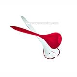 Guzzini Salatbesteck Zweifarbig Vintage Rot-FRA