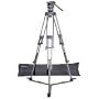 Libec LS38(2A) Tripod System with T72 Tripod, H38 Fluid Head, PH-3 Pan Handle, SP-1 Spreader and TC-60 Case, Supports 17.6 lbs