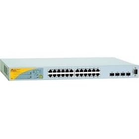 24 Port 10 100 1000BT Managed Switch Plus 4 Sfp Slots by Allied Telesis