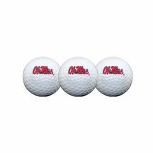 Mississippi Miss) Rebels Golf Balls - 2 Packs Of 3 Balls