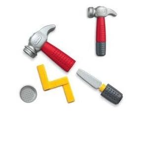 Little Tikes 3 in 1 Hand Tools Hammer with Ruler and File