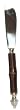 Decorative Spreaders With Dyed Bone Bamboo Shaped Handles Set / 4