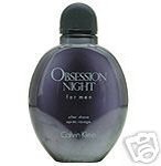 OBSESSION NIGHT By Calvin Klein For Men AFTER SHAVE 4 OZ (UNBOXED)