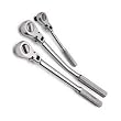 SK 3770 3/8-Inch Drive 10-3/4-Inch Bent Flex Head Ratchet