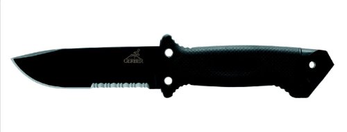 Gerber 22-01629 LMF II Black Infantry Knife with 4.8-Inch Blade