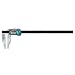 Brown & Sharpe Digital Caliper, Stainless Steel, Inch/Metric, Nib Style Jaw, For Inside Measurements