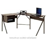 Sauder Akimbo Computer Corner Workcenter in Bronze,Espresso