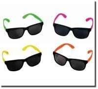 Bulk Wholesale Lot - 48 Pair Neon Party Sunglasses