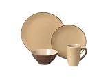 Nautica Bali Mocha Dinnerware Set 16-pc. Set