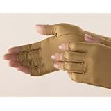 Isotoner Open-Finger Therapeutic Gloves - Medium - 25830
