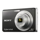 Sony Cybershot DSC-W190 12.1MP Digital Camera with 3x Super Steady Shot Stabilized Zoom and 2.7 inch LCD (Black)