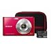 Sony Cyber-Shot DSCW-330 Digital Camera (Red) Kit