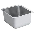 Moen Stainless Steel Undermount Single Bowl Kitchen Sink 22352 by