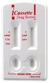 iCassette 3 Panel Urine Drug Test Kit (COC/THC/mAMP) (25 Kits)