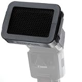 HonlPhoto 1/8 Honeycomb Speed Grid for Shoe Mount Portable Flashes