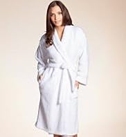 Long Sleeve Plain Cosy Dressing Gown