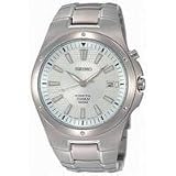 Seiko Mens Black Dial 100M Watch SKA393P1 Bracelet Strap Watch