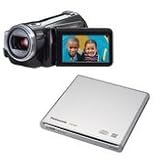 Cheap Panasonic HDC-SD5 - Camcorder - High Definition - widescreen - 560 Kpix - optical zoom: 10 x - supported memory: MMC, SD, SDHC - flash card - with Panasonic VW-BN1 DVD burner