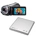Panasonic HDC-SD5 - Camcorder - High Definition - widescreen - 560 Kpix - optical zoom: 10 x - supported memory: MMC, SD, SDHC - flash card - with Panasonic VW-BN1 DVD burner
