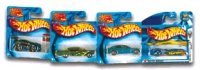  Mattel Hot Wheels 2005 First Editions 1:64 Scale Clear Blue X-Raycers Horseplay Die Cast Car #055 Short Card