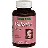 Gelatin 10 Grains Capsules For Beauty Of Nails, By Natures Bounty - 100 Capsules