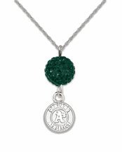 Oakland Athletics Ovation Crystal Necklace