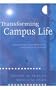 Transforming Campus Life (Studies in Education and Spirituality) (v. 1)