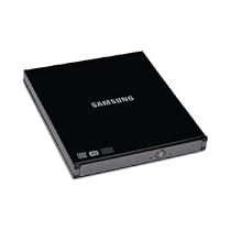Samsung USB 2.0 8x DVD Writer External Optical Drive for Mac and PC SE-S084C/RSBN (Gloss Black)