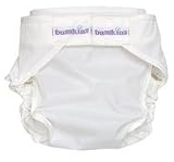 Bumkins White Diaper Covers - S