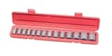15-pc. 1/2 Drive Shallow Impact Socket Set - MM