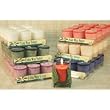 Candle, Nature Scented Votives Blended With Essential Oils, Tahitian Vanilla (Ivory) 12x2 OZ
