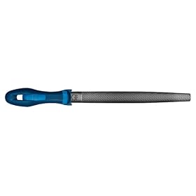 PFERD 11023P 8" DIY Packaged, Bastard Cut Half Round File With Handle