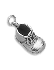 Sterling Silver Baby Shoe Charm