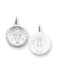 Sterling Silver Miraculous Medal QC3481"