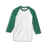 Anvil Three-Quarter Sleeve Raglan Baseball T-Shirt (2184) Tee