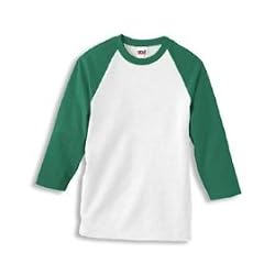 Anvil Three-Quarter Sleeve Raglan Baseball T-Shirt (2184) Tee