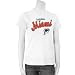 Miami Dolphins Ladies White Distressed Script T-shirt