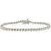 1 Carat TDW Diamond Tennis Bracelet in 10k White Gold