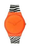 Swatch Originals Orange Zeb Orange Dial Unisex watch #GO107