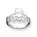 Sterling Silver Claddagh Ring - Size 6