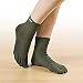 injinji Quarter Length Toesocks,Slate,Medium