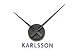 Küche & Haushalt : Karlsson Wanduhr - schwarz