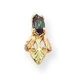 10k Tri-color Black Hills Gold Mystic Fire Topaz Earrings