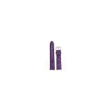 Ladies’ Genuine Crocodile Watch Band Purple 18mm Watchband Built-In Spring Bars
