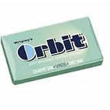 Wrigleys Orbit Sugar Free Chewing Gum, Sweet Mint - 14 Pieces / Pack, 12 ea