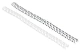 Ibico Binding Wire Elements 21 Loop 45 Sheets 8mm White Ref IB165184 [Pack 100]
