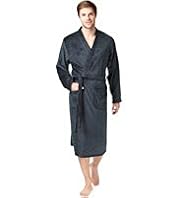 Ribbed Fleece Dressing Gown