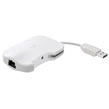 Kanex DualRole Gigabit Ethernet with 3-Port USB Hub (USB3GBITX)